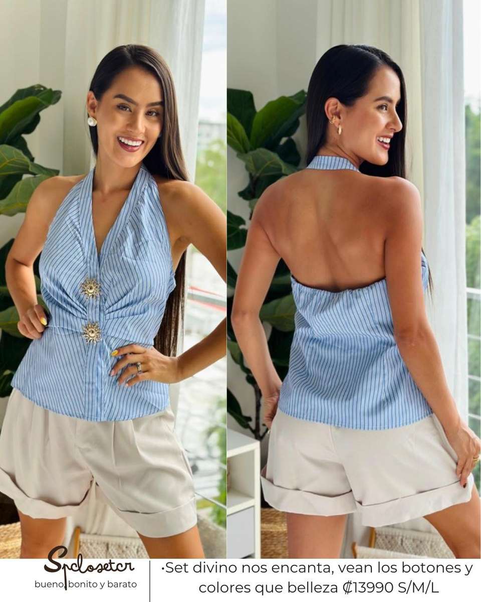 Set divino nos encanta, vean los botones y colores que belleza