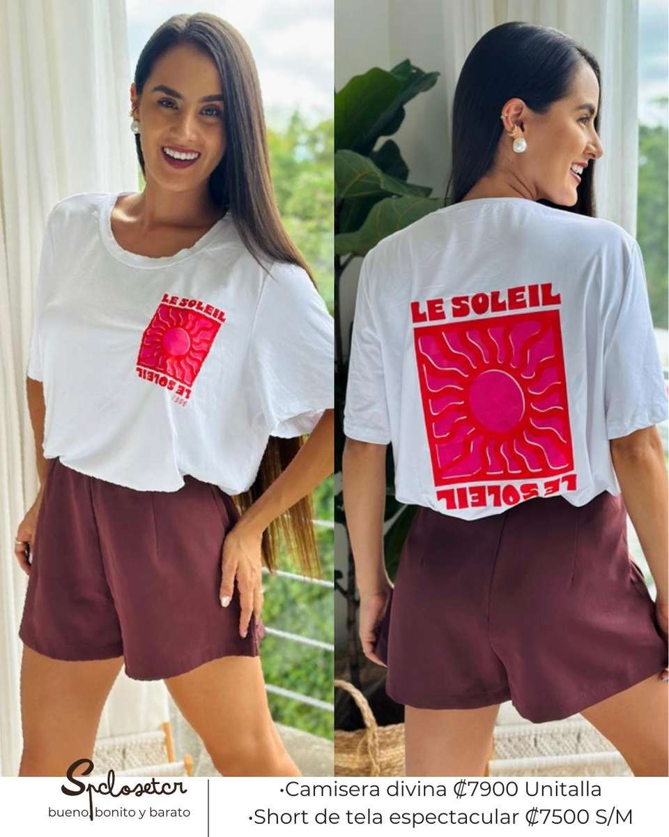 Short de tela espectacular