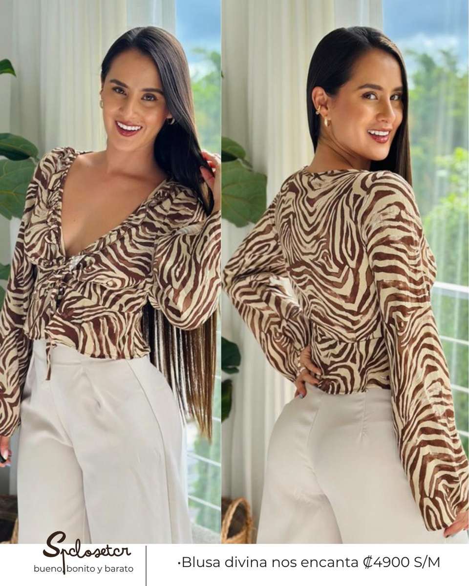 Blusa divina nos encanta